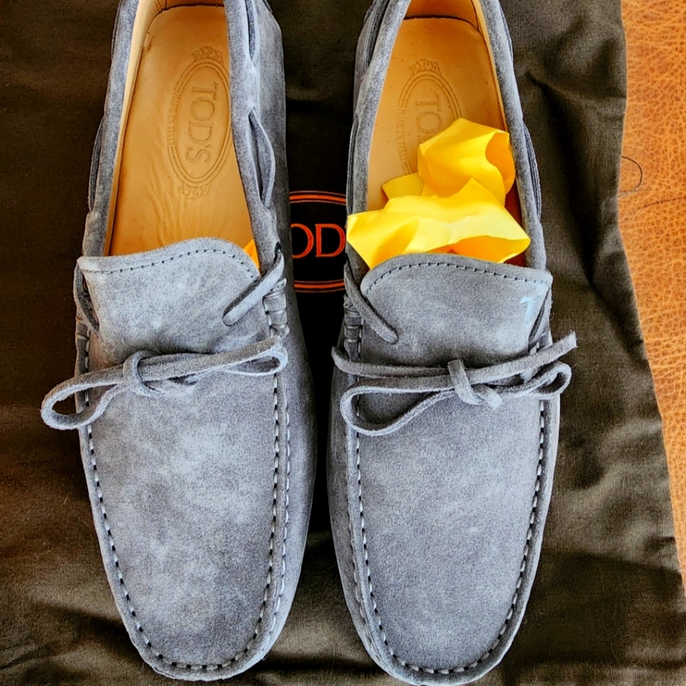Brand New Tods Suede Driving Shoes